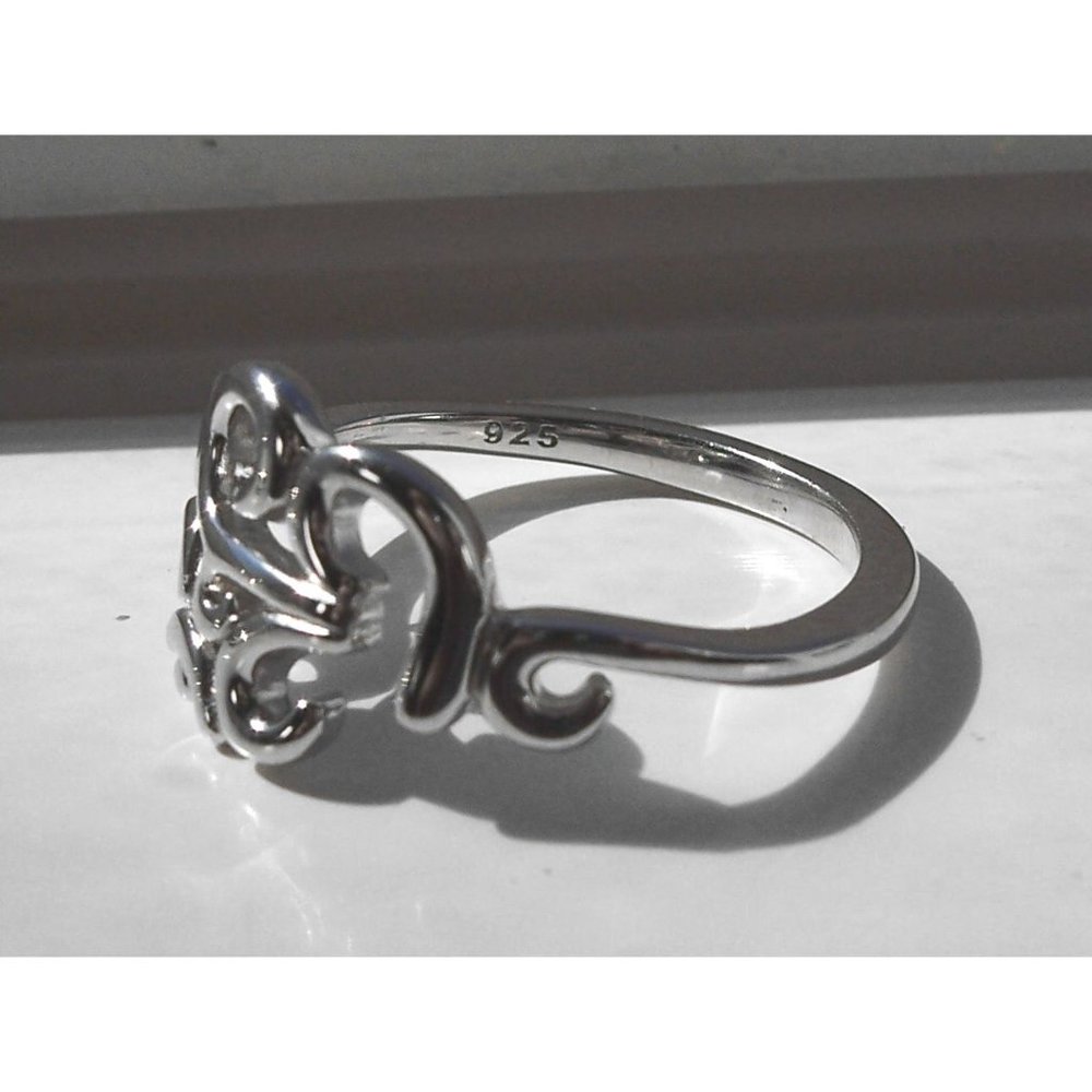 925 STERLING SILVER Om Symbol Ring - Picture 9 of 16